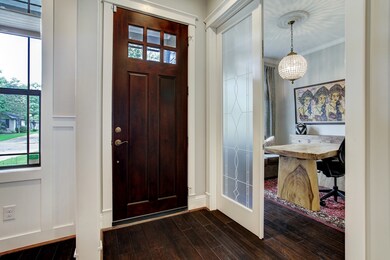 Upon entry guests are welcomed through an 8 ft sol