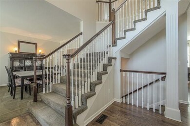 Entry with shiny hardwoods