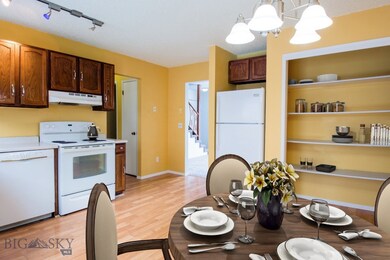 Virtually Staged Kitchen and Dining