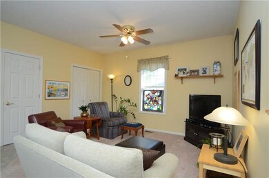 Family room as viewed from the kitchen