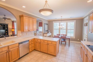 Tons of counter space and cabinets