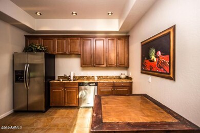 kitchen in clubhouse