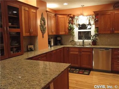 Kitchen. DREAM KITCHEN. NEW CHERRY CABINETS, GRANI