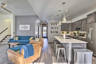 Kitchen and Living Room