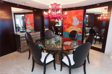 Dining space with visible vents and an inviting ch