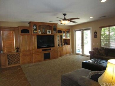 Spacious Family Room with Custom Wall Unit
