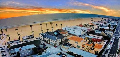 Sunset aerial