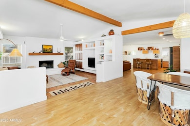 Entry, Vaulted Living Room