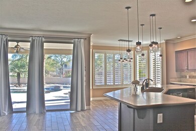 Open Kitchen with Breakfast Nook