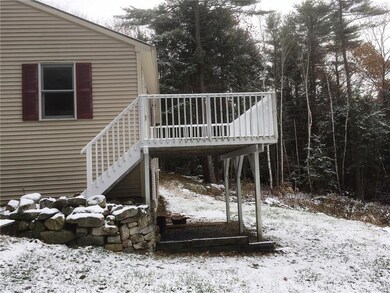 Enjoy sweeping views of the woods...