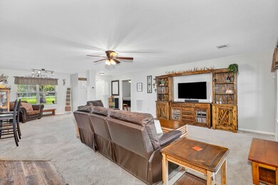 Living Room overlooking the sitting area