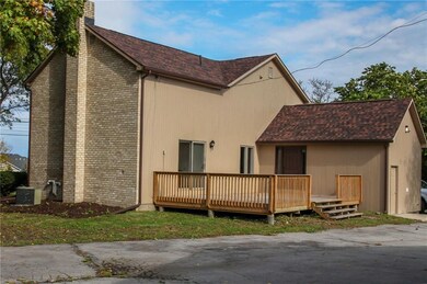 New expansive deck to enjoy the huge private lot