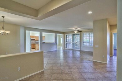 Tile floor in all but bedrooms
