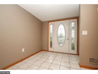Unusual roominess in this gracious entry!