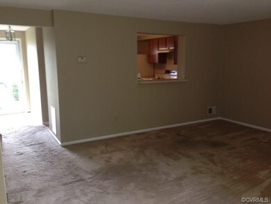 View from Great Room of pass thru to Kitchen and f
