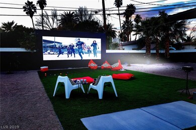 Movie nights in the backyard. Friends family and f