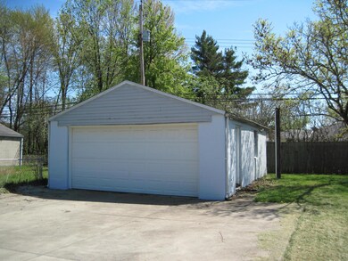 Two car garage