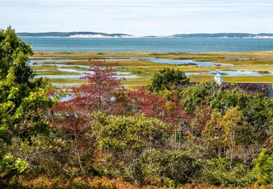 Autumnal view of Wellfleet Harbor