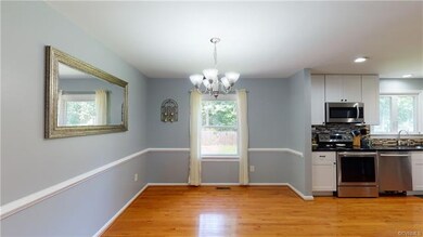 Formal dining room view from the living room and i