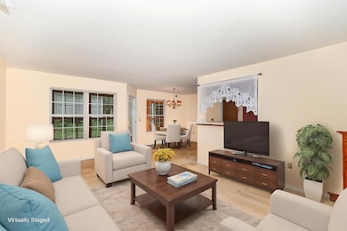 Living Room Staged