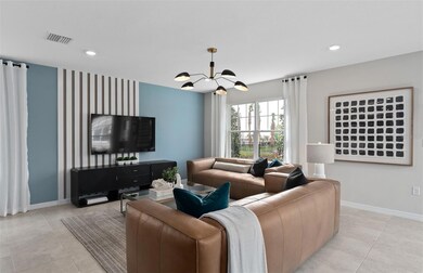 Model Home Design Only. Pictures and furnishings are for illustrative purposes only. Elevations, colors and options may vary. Furniture is for model home staging only.