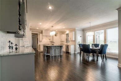 Butler's Pantry with built in Wine Fridge
