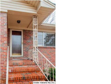 Covered front porch.