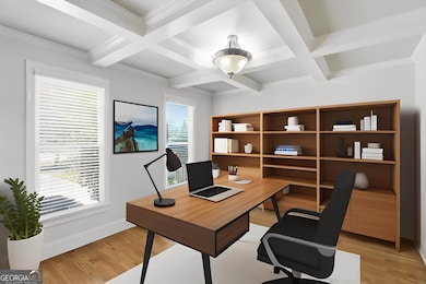 Virtually Staged Office