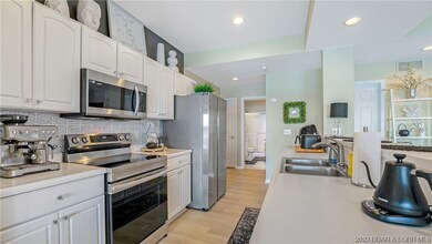Plenty of counter space here.