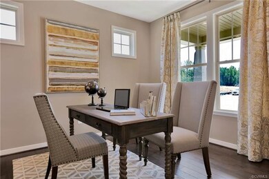 Photo is from the builder's library and is shown a