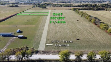 Tract 5 Showing Easement - Looking South