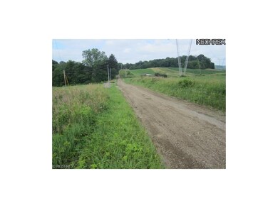 View of road frontage looking west.