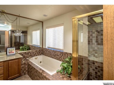 Master bath with jetted tub