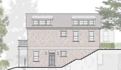 Side View of Building Rendering
