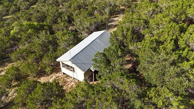 View from above of property