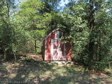 Workshop. Shedieo workshop was used to make pottery in.