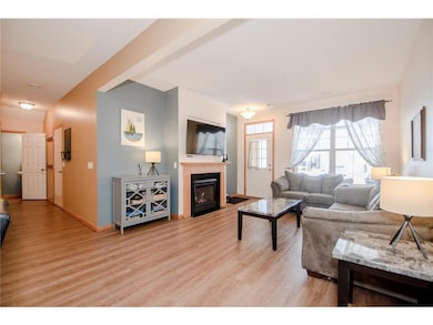 Beautiful luxury vinyl plank flooring was installe