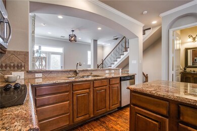 Wrought Iron balusters, crown moldings, industrial