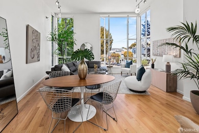 This wide-open space can accommodate a larger table, or more seating. The flexible space is so customizable to your needs.