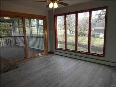 Dining room leading out to large covered deck
