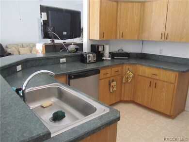 Open kitchen to living & nook
