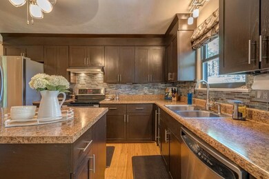 Remodeled kitchen