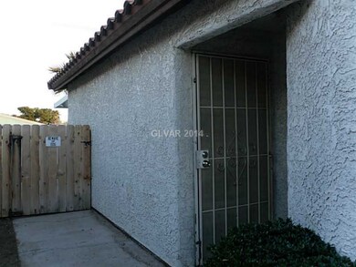 Facade/Exterior Front. Front door with security do