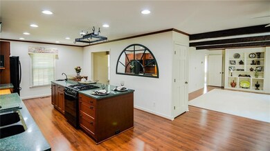 Beautiful update kitchen with custom cabinets