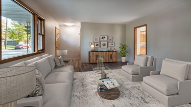 Living Room Staged