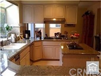 Elegant Brazilian granite kitchen