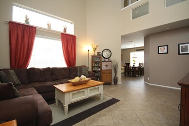 living room of Cave Creek home