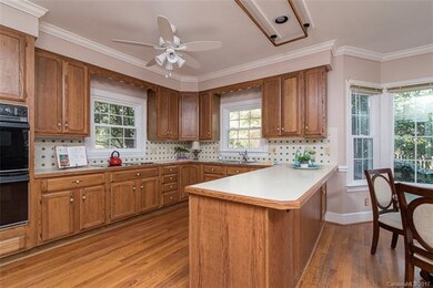 Tons of cabinets and counterspace.