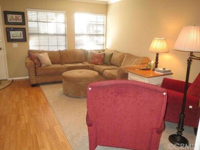 Living Room with Laminated Floor