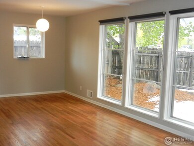 Dining Area with Hardwoods